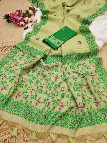 Premium Soft Chanderi cotton saree