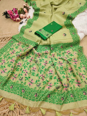 Premium Soft Chanderi cotton saree