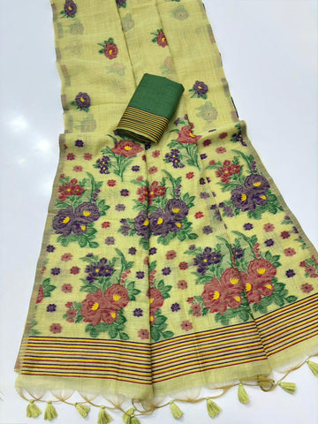 PREMIUM SOFT MUGA COTTON SAREE