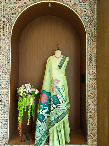 PREMIUM SOFT MUGA COTTON SAREE