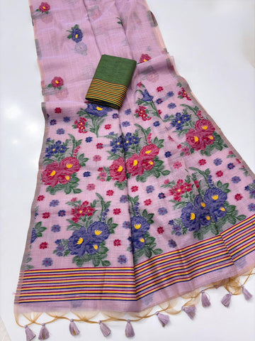 PREMIUM SOFT MUGA COTTON SAREE