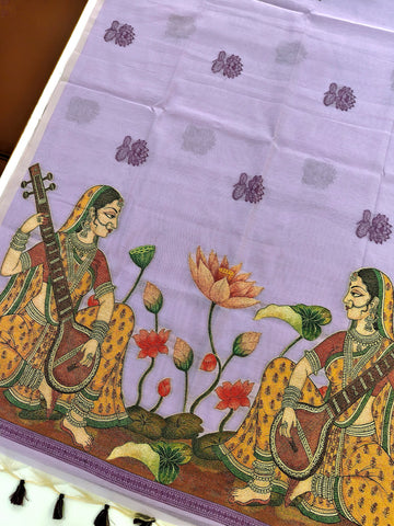 Premium Soft Chanderi cotton saree