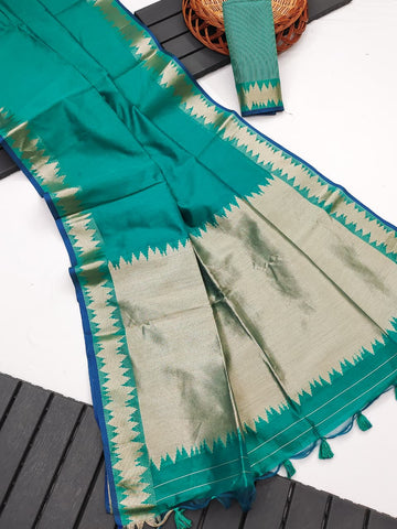 SOFT KHADI RAW SILK SAREE