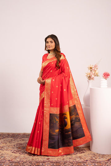 PREMIUM SOFT BANARASI SILK SAREE