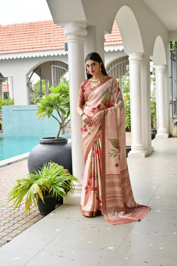 Soft Pure Satin Silk Saree