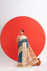 SOFT TUSSAR SILK SAREE