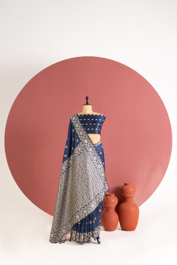 HANDLOOM RAW SILK SAREE