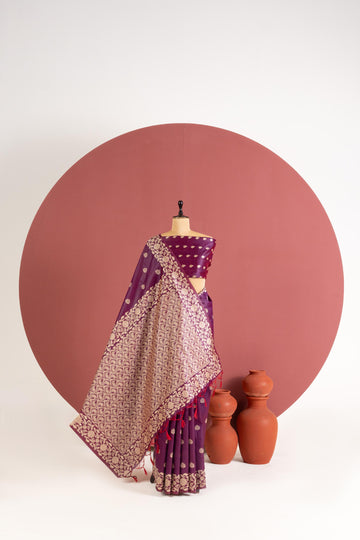 HANDLOOM RAW SILK SAREE