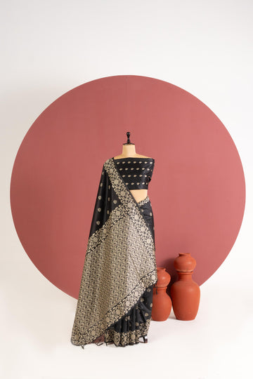 HANDLOOM RAW SILK SAREE