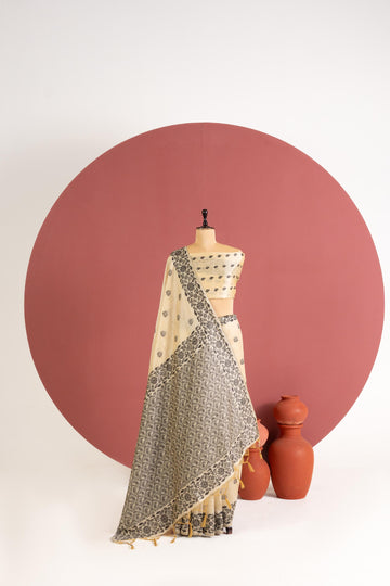 HANDLOOM RAW SILK SAREE