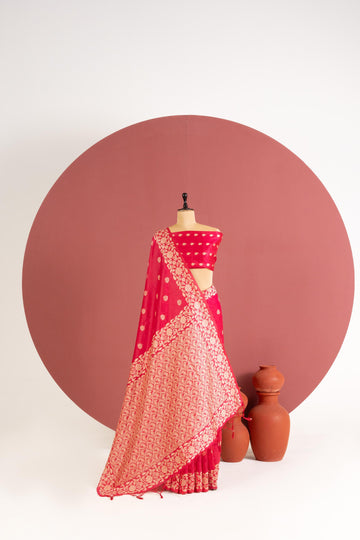 HANDLOOM RAW SILK SAREE