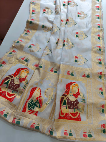 Premium soft Banarasi silk saree