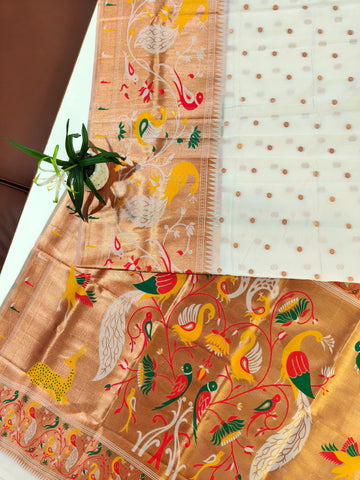 Soft Banarasi Silk Paithani Saree