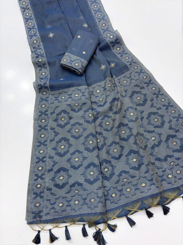 Premium Soft Chanderi mul cotton saree