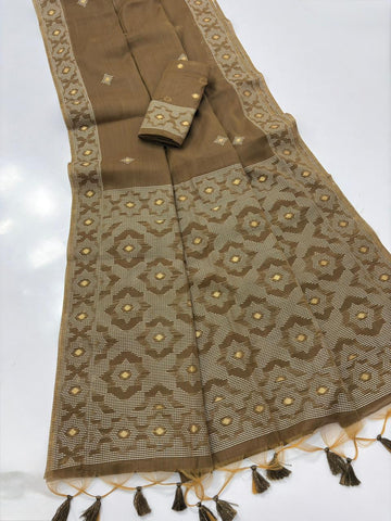 Premium Soft Chanderi mul cotton saree