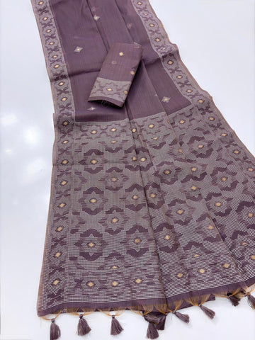 Premium Soft Chanderi mul cotton saree