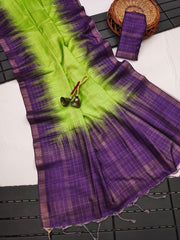 Premium Soft Tussar Silk Saree