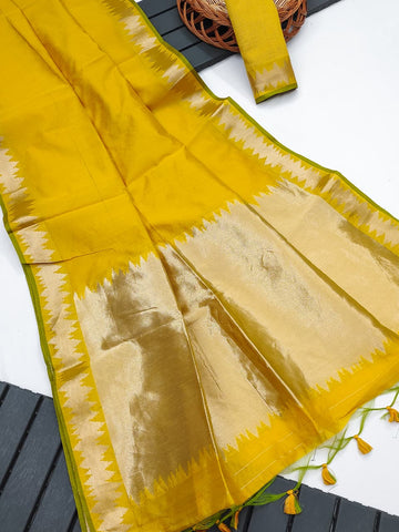 SOFT KHADI RAW SILK SAREE