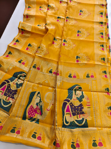 Premium soft Banarasi silk saree