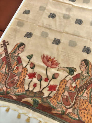 Premium Soft Chanderi cotton saree